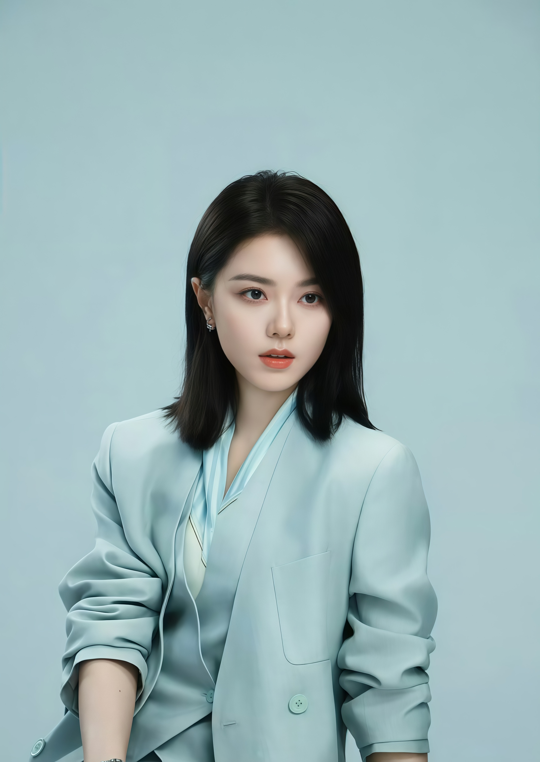 赵今麦新剧无可替代的造型好适合她! 赵今麦新剧无可替代的造型好适合她!