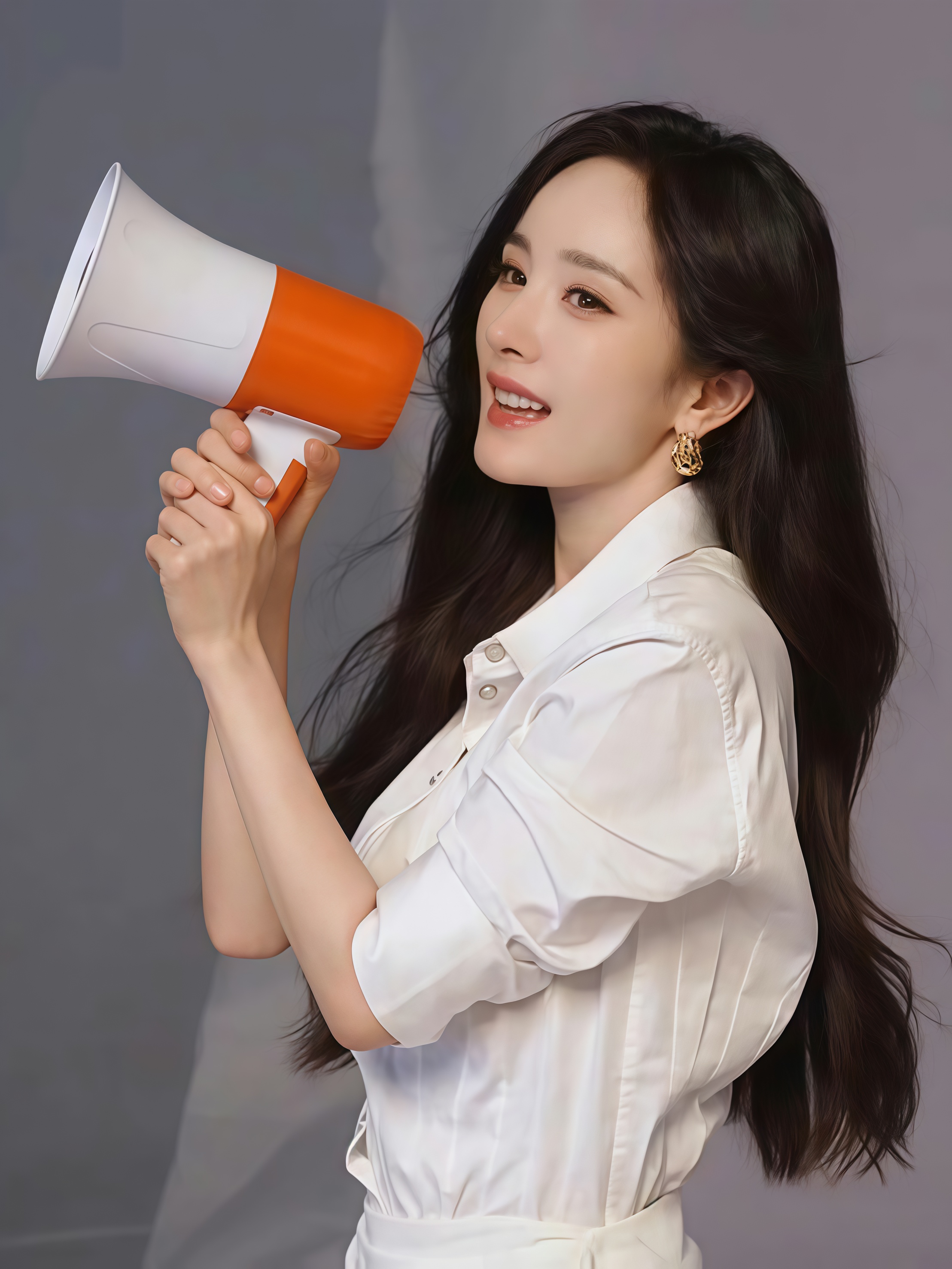 杨幂的花絮也是颜值的暴击