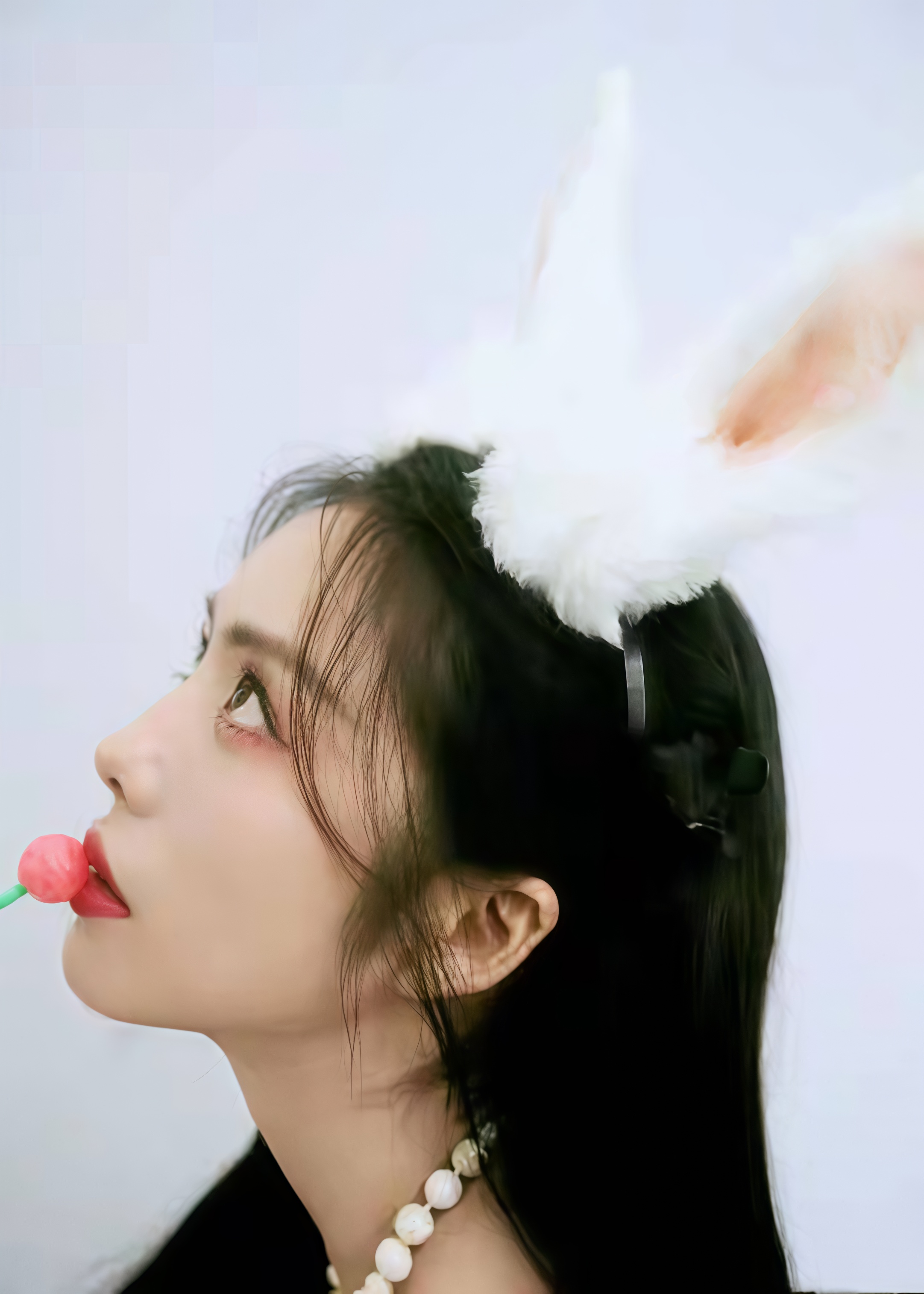 蔡文静小白兔造型杀疯了！又甜又辣谁扛得住