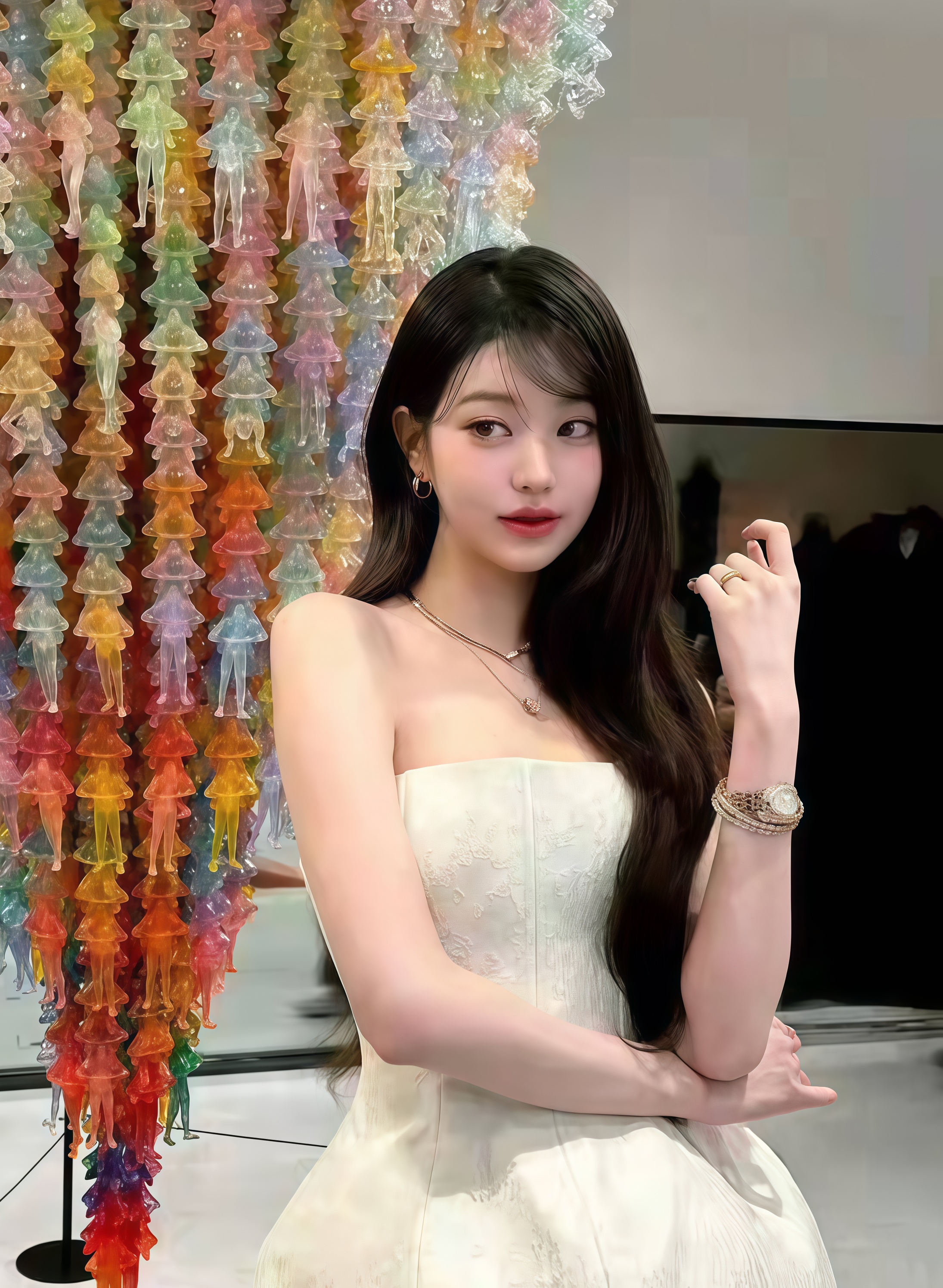 张元英露腿露脚照杀疯了,这“人间反光板”体质谁扛得住