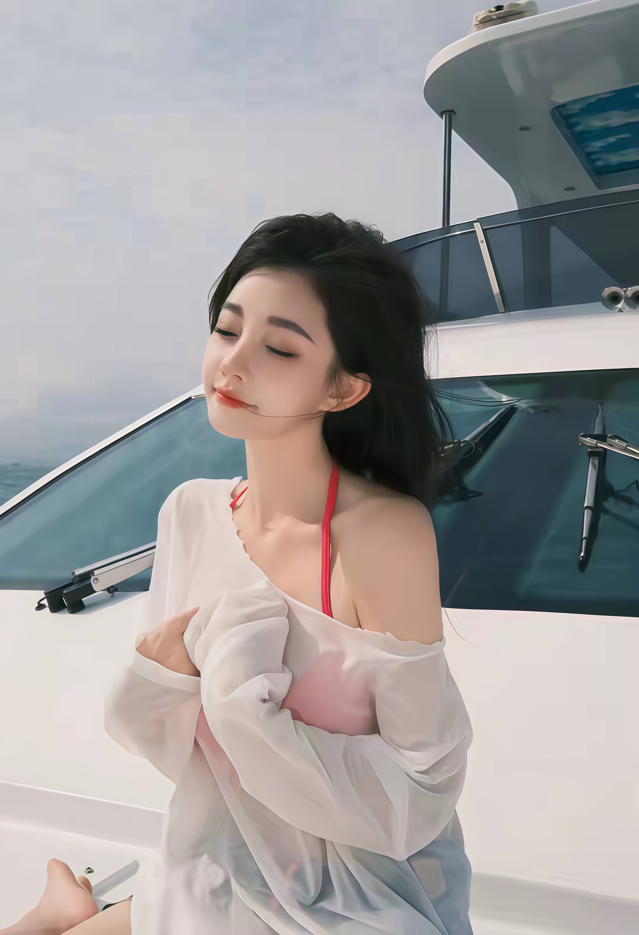 冯提莫轮船美照杀疯!清甜穿搭把夏日氛围拉满 冯提莫轮船美照杀疯!清甜穿搭把夏日氛围拉满