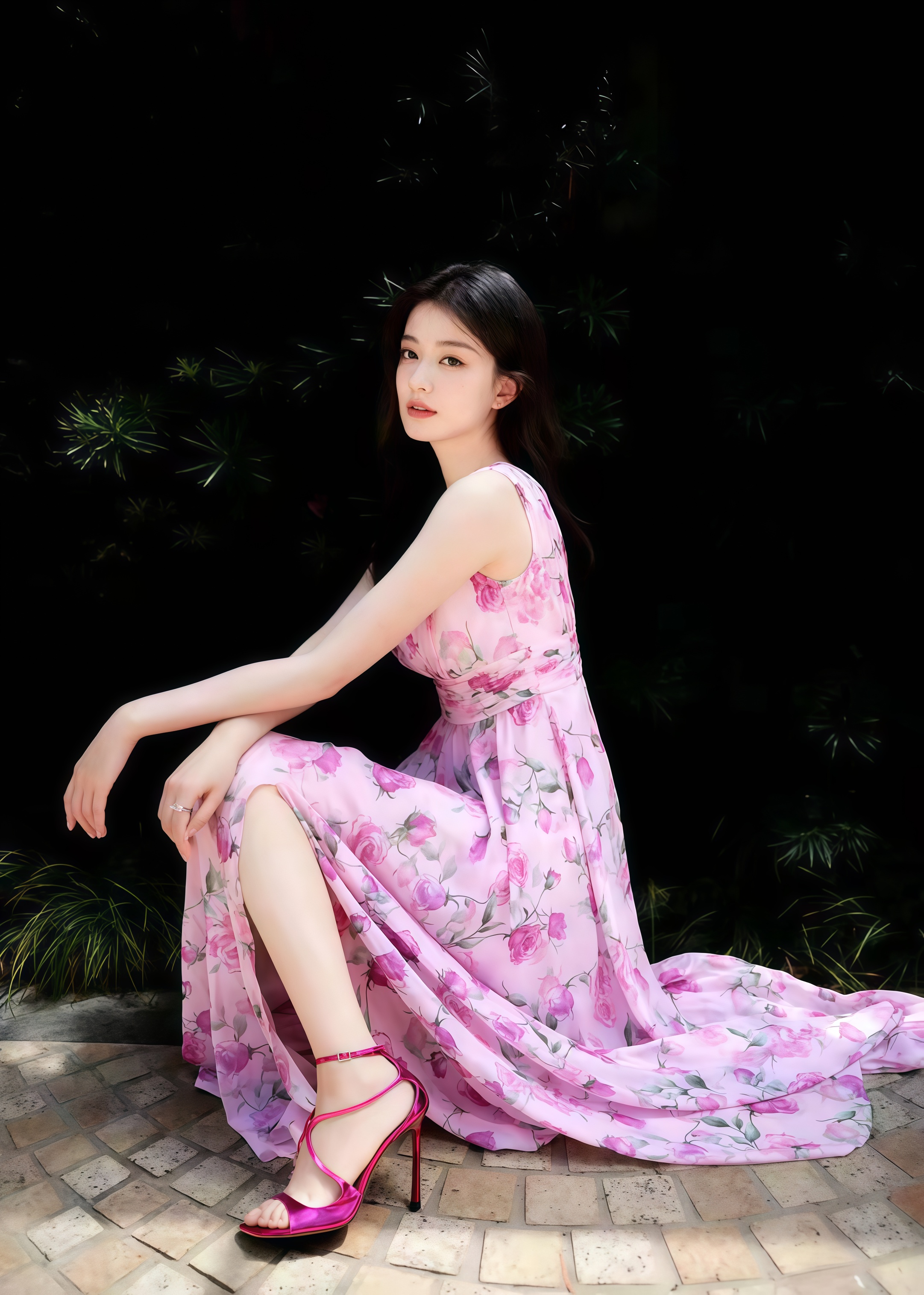 乔欣这个“人间富贵花”的魅力快藏不住了