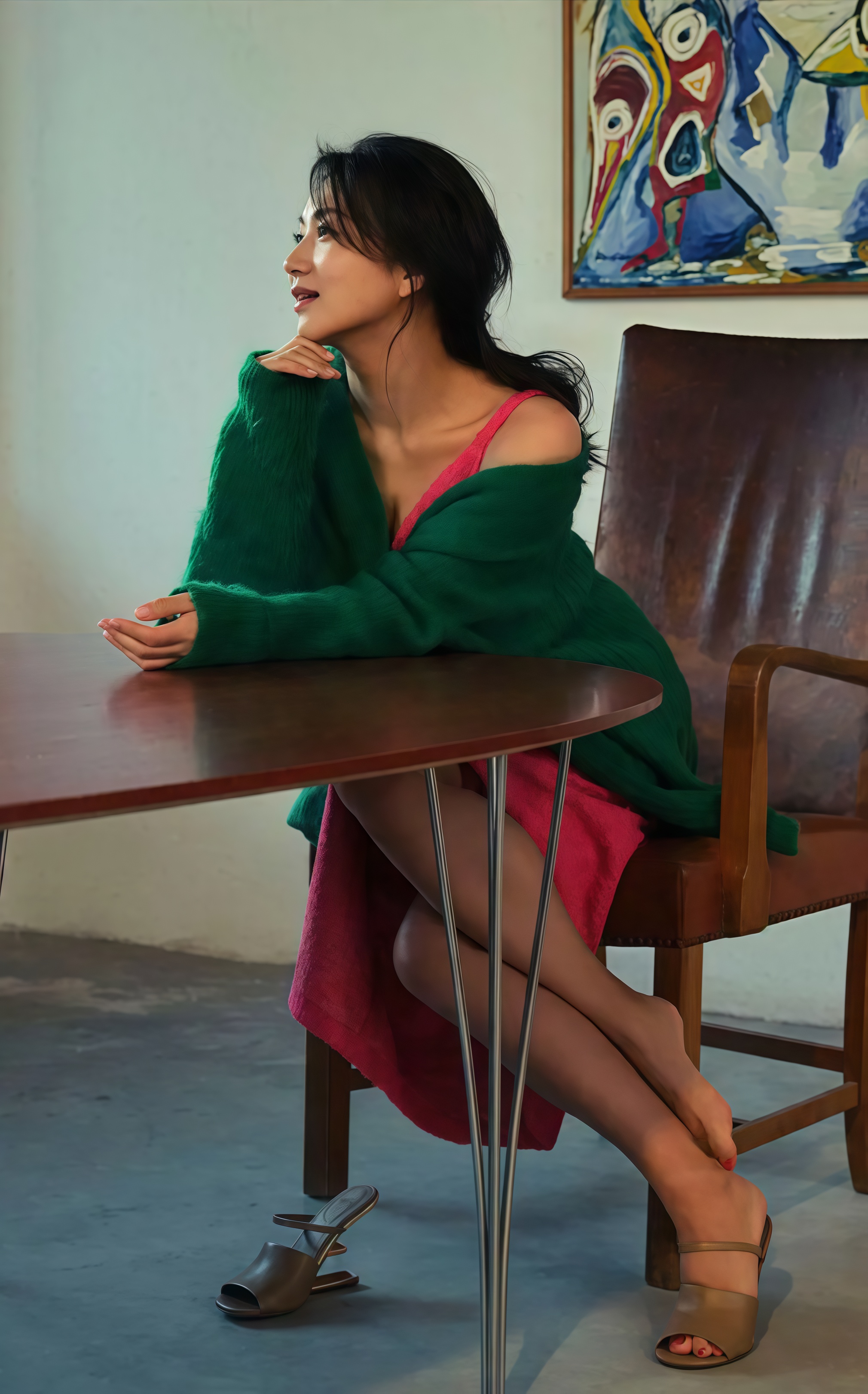 45岁“万人迷”陈好晒出最新近照,依然延续着风情万种女人味十足