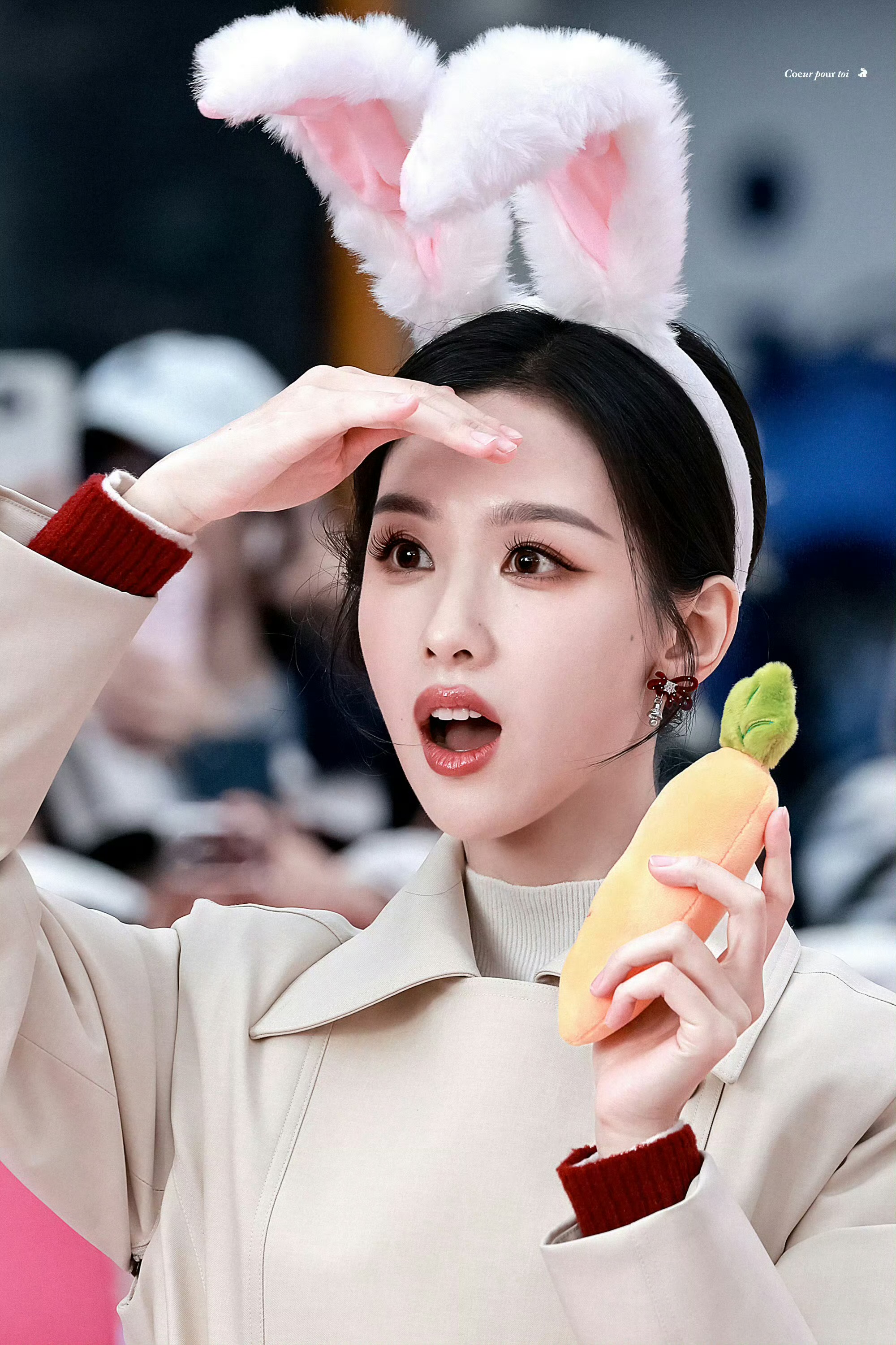 第一个兔塑陈都灵的人简直是天才,又美又优雅 第一个兔塑陈都灵的人简直是天才,又美又优雅