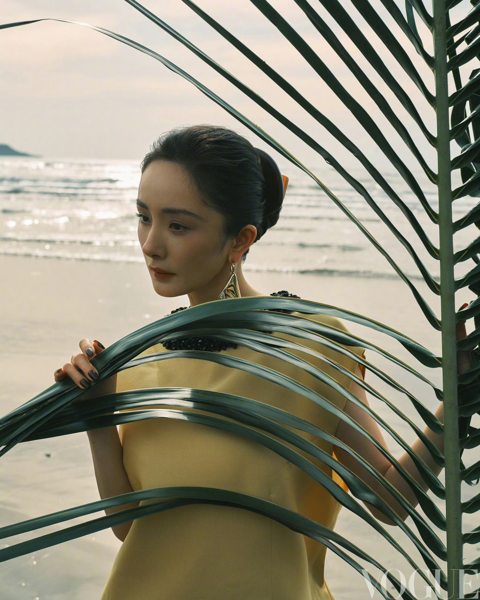 杨幂VOGUE开年刊封面 杨幂海边女骑士时尚大片 杨幂VOGUE开年刊封面 杨幂海边女骑士时尚大片