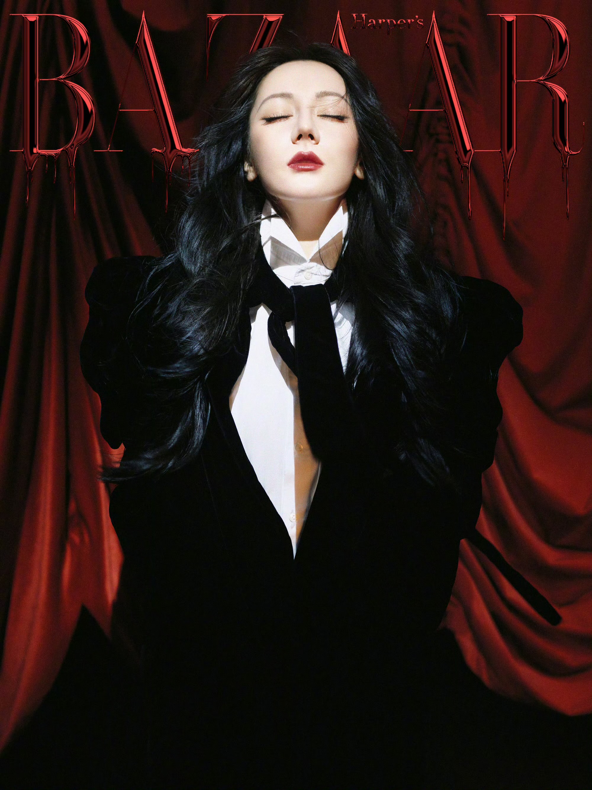 迪丽热巴2026时尚芭莎开年刊 每一张都好看