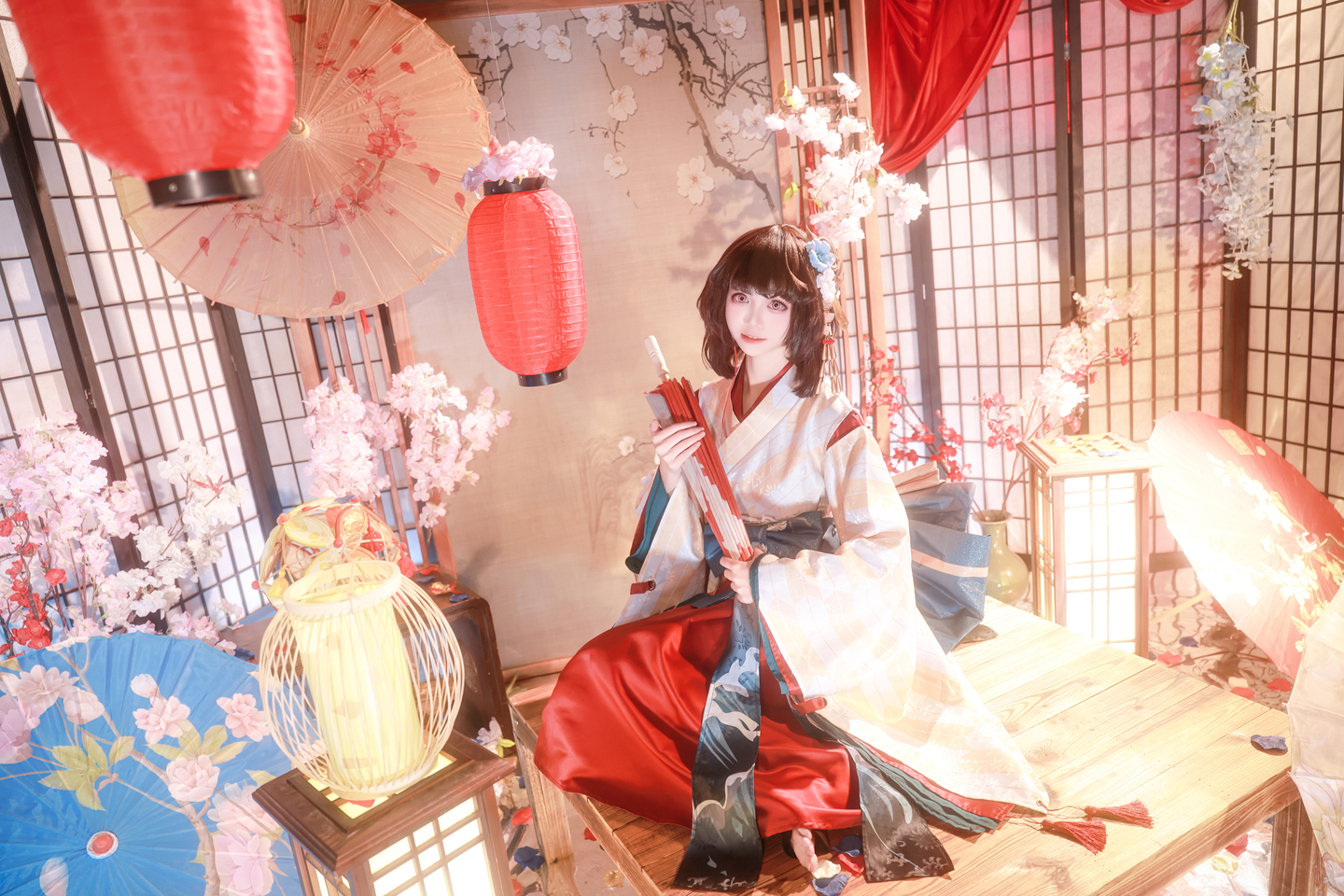 《阴阳师》神乐cosplay