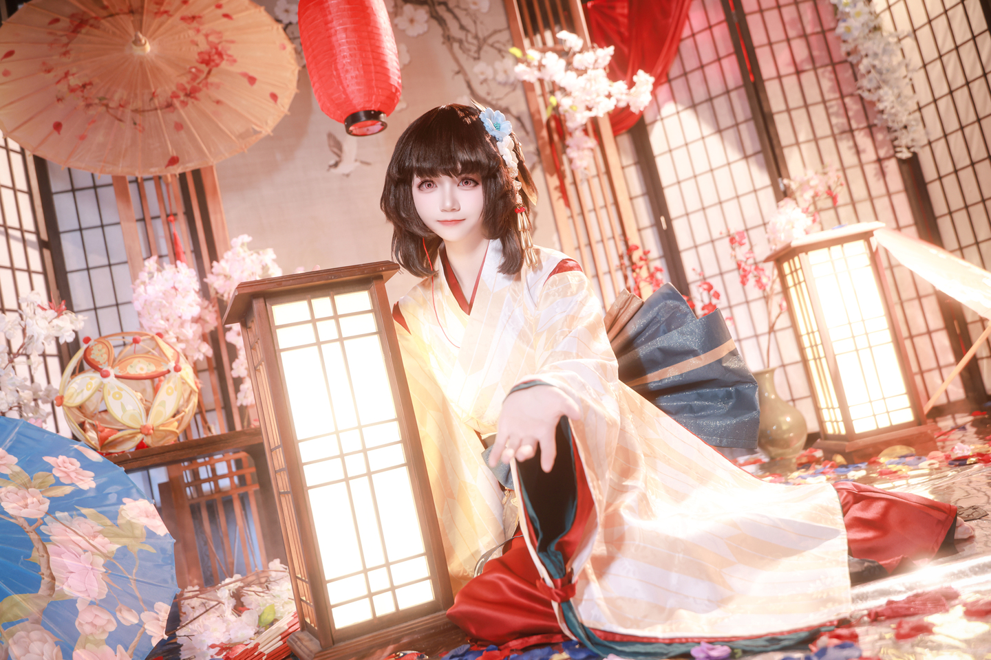 《阴阳师》神乐cosplay