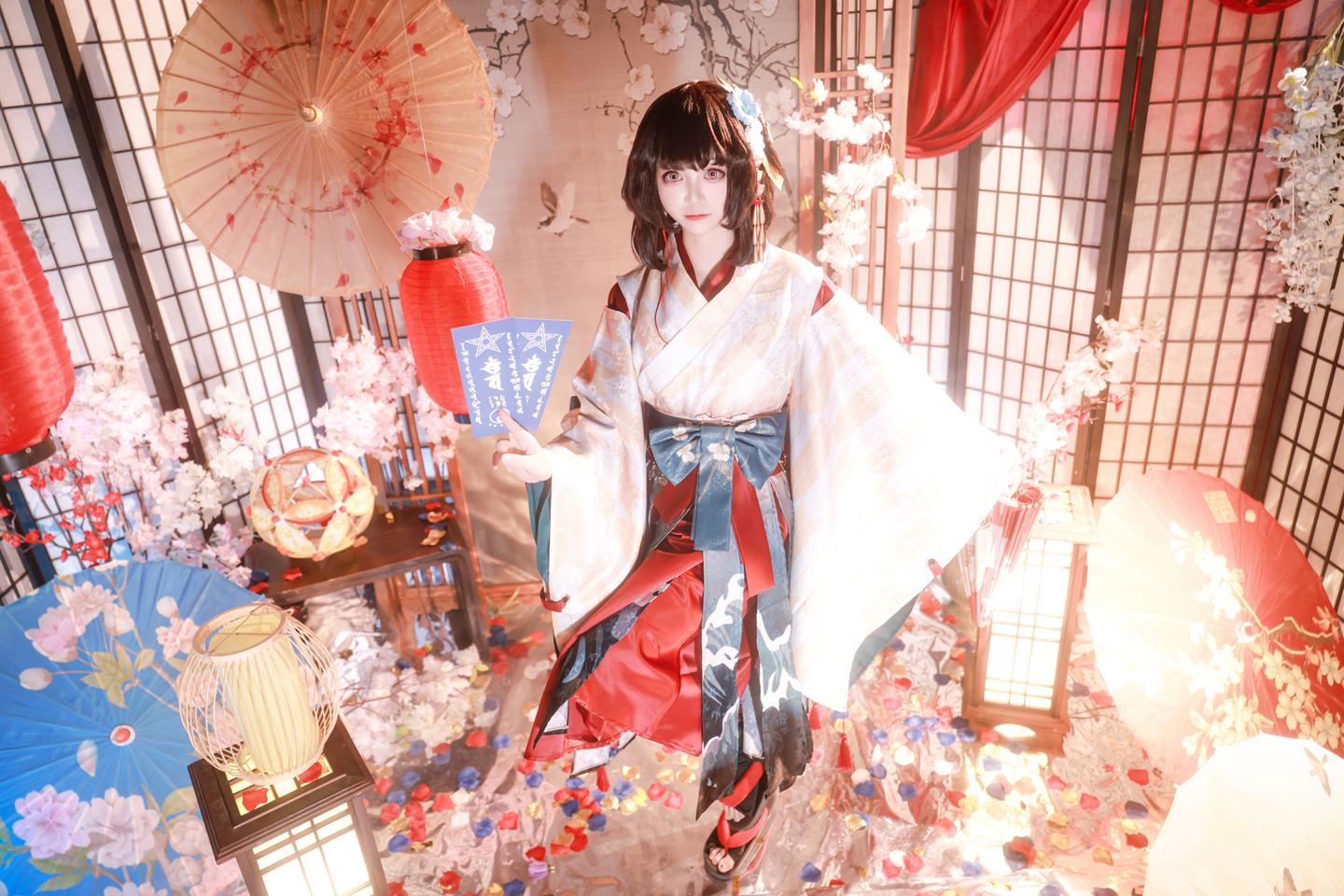 《阴阳师》神乐cosplay