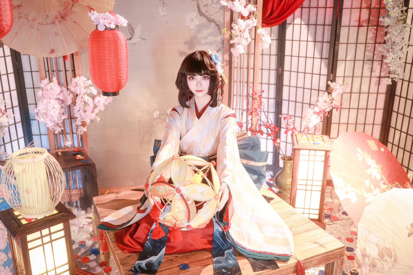 《阴阳师》神乐cosplay