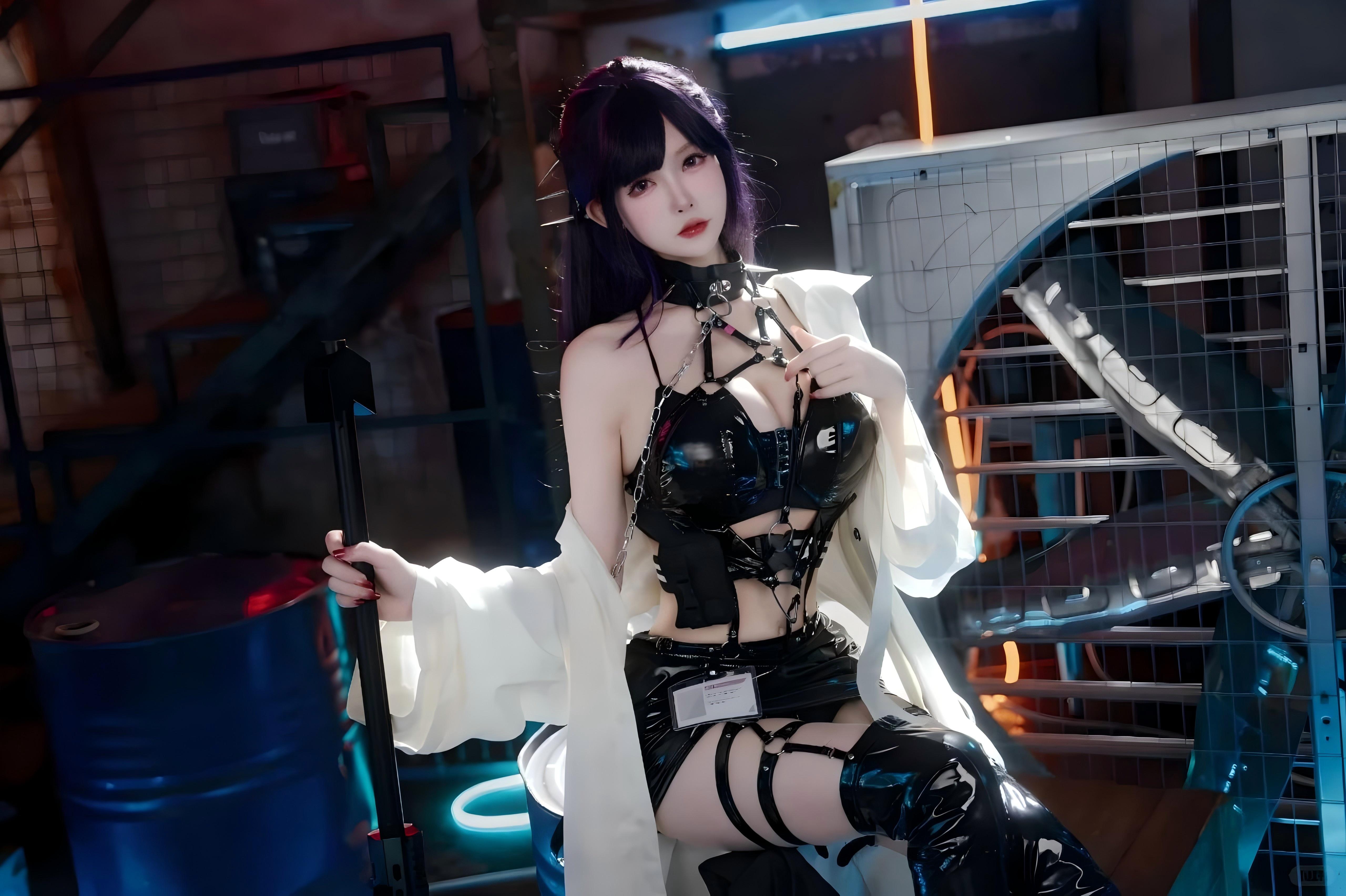 5k二次元美女壁纸｜个性装扮背景图片 - 酷炫-达人圈壁纸