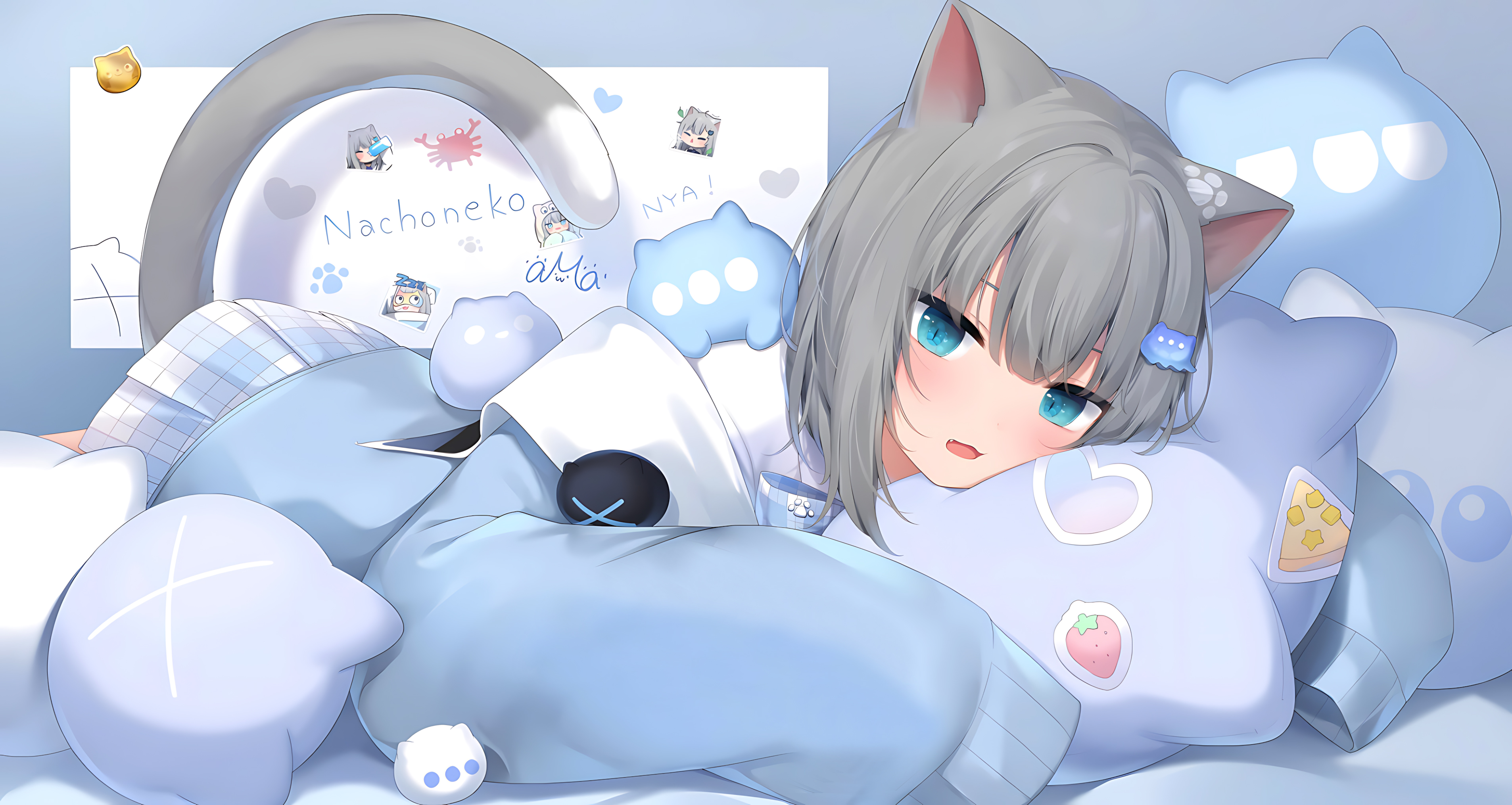 高清猫羽雫壁纸下载 – 二次元控-达人圈壁纸