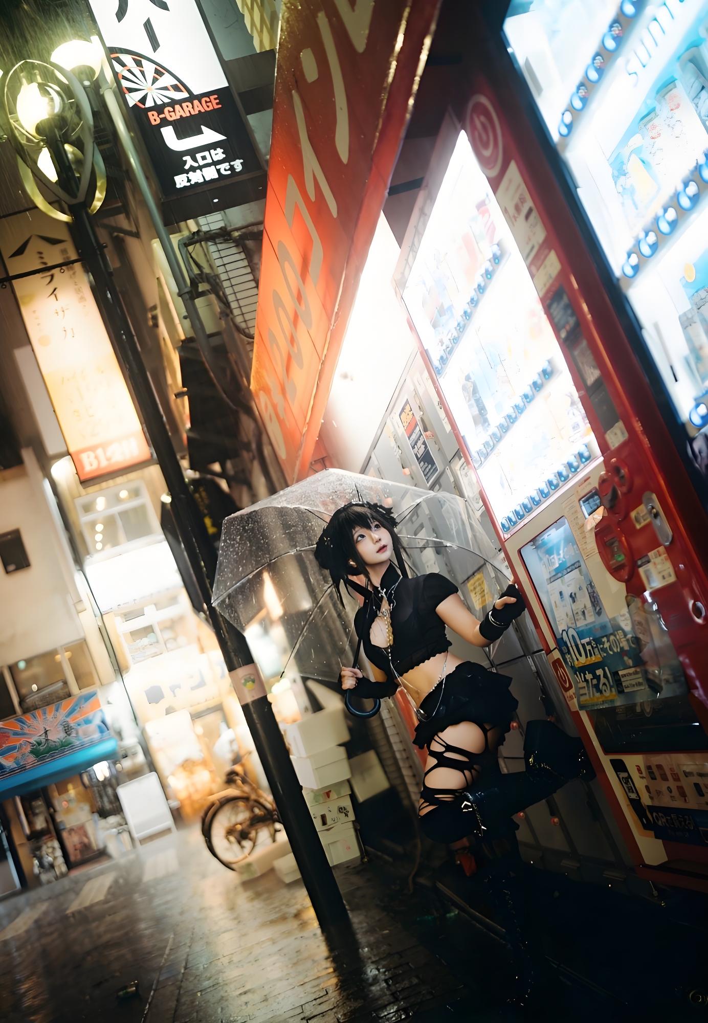 《夜行》少女写真