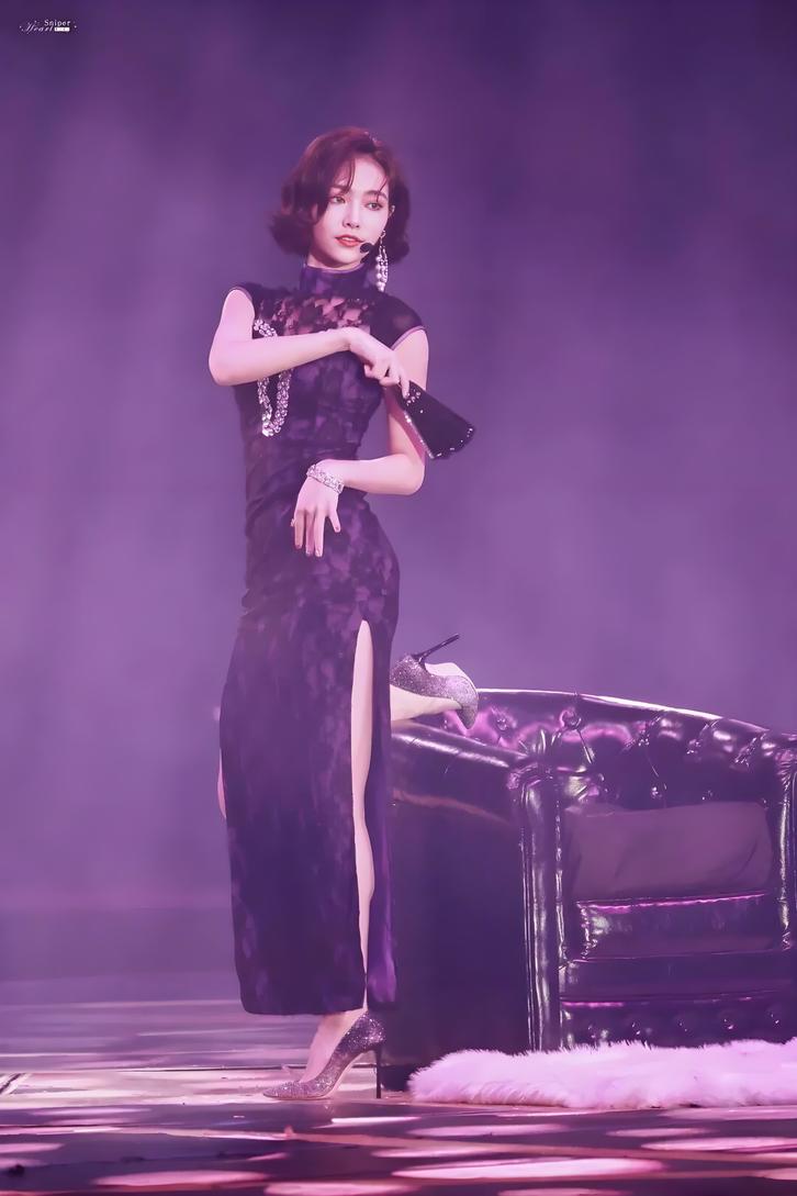 旗袍女神许佳琪曲线尽显,她这身材谁看了都叫绝!