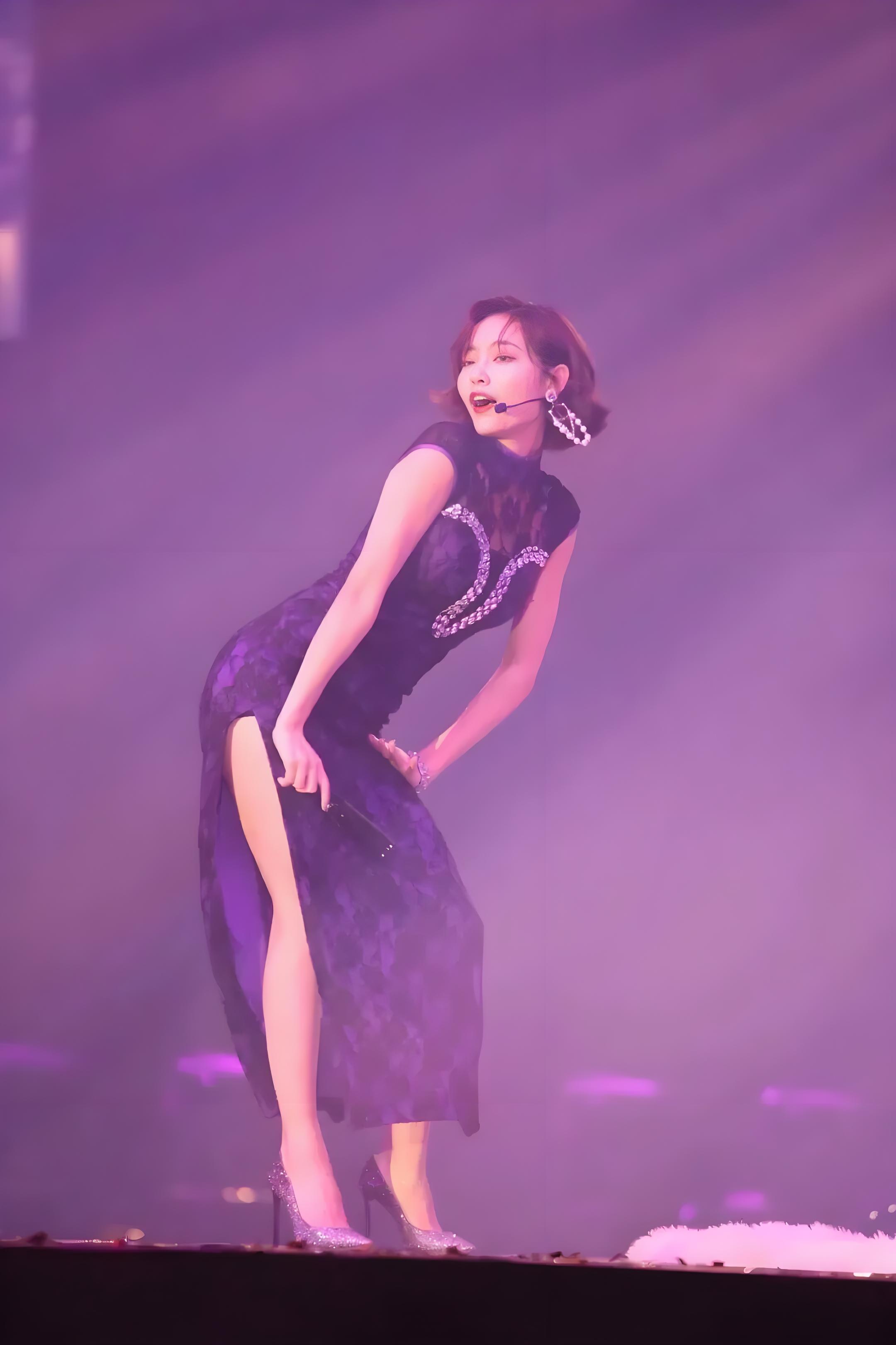 旗袍女神许佳琪曲线尽显，她这身材谁看了都叫绝！