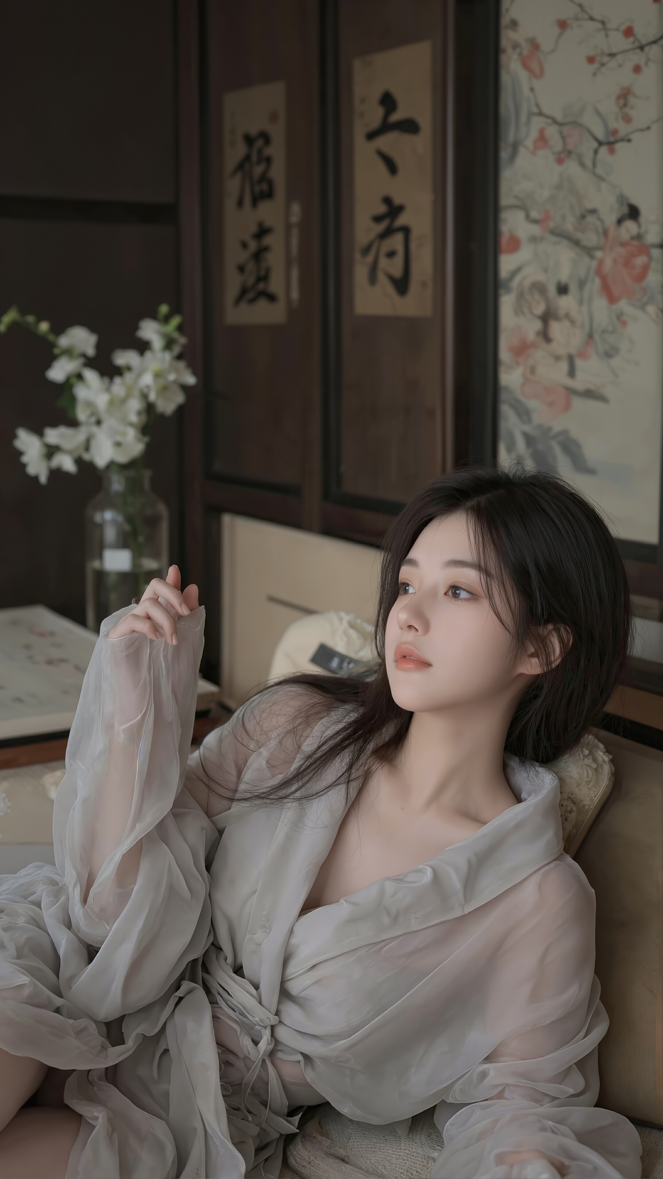 《女孩》手机壁纸-美女背景图片-达人圈壁纸