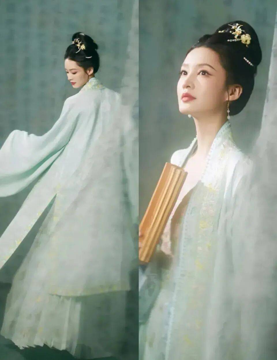 秦岚夸李沁像清水芙蓉般漂亮！两大女神美得让人窒息