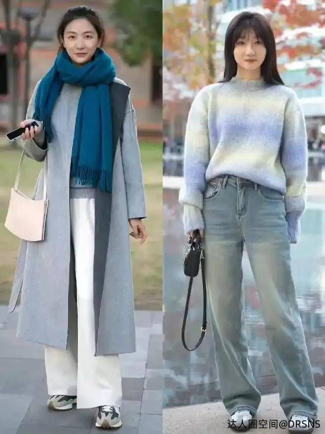 今年冬天成都街拍带火九分裤、阔腿裤、无痕裤,这样搭配上衣更有气质 今年冬天成都街拍带火九分裤、阔腿裤、无痕裤,这样搭配上衣更有气质